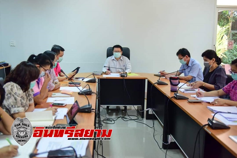 กาญจนบุรี-สาธารณสุขประชุมเพื่อเตรียมความพร้อมการทำงานการบริหาร จัดการวัคซีน