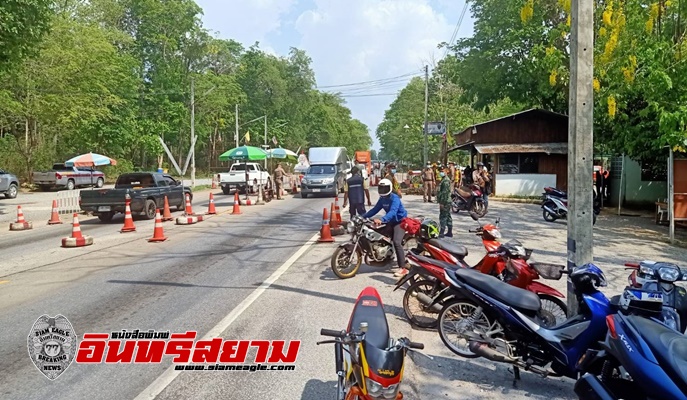 กาญจนบุรี-ตรวจเข้มเส้นทางการเดินรถระหว่างกาญจนบุรี-ทองผาภูมิ