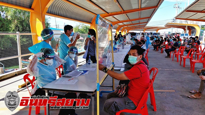ชลบุรี-สัตหีบพุ่งไม่หยุดพบผู้ติดเชื้อเชื่อมโยงตลาดจำนวนมาก