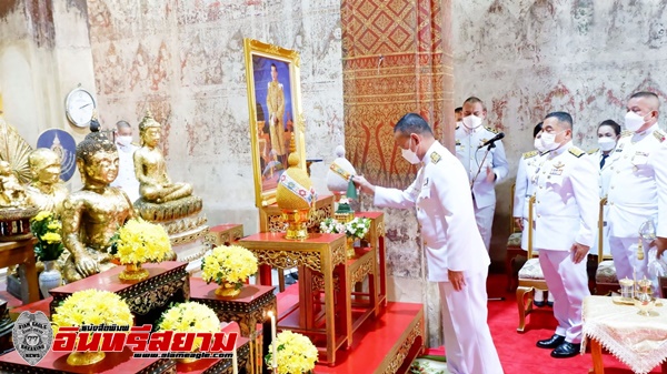 เพชรบุรี-จัดพิธีเจริญพระพุทธมนต์สมโภชพระพุทธรูปสำคัญ