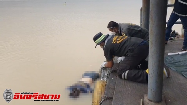 นนทบุรี-พบศพหญิงสัญชาติลาวเป็นโรคซึมเศร้าโดดสะพานเมื่อ 2 วันที่แล้ว