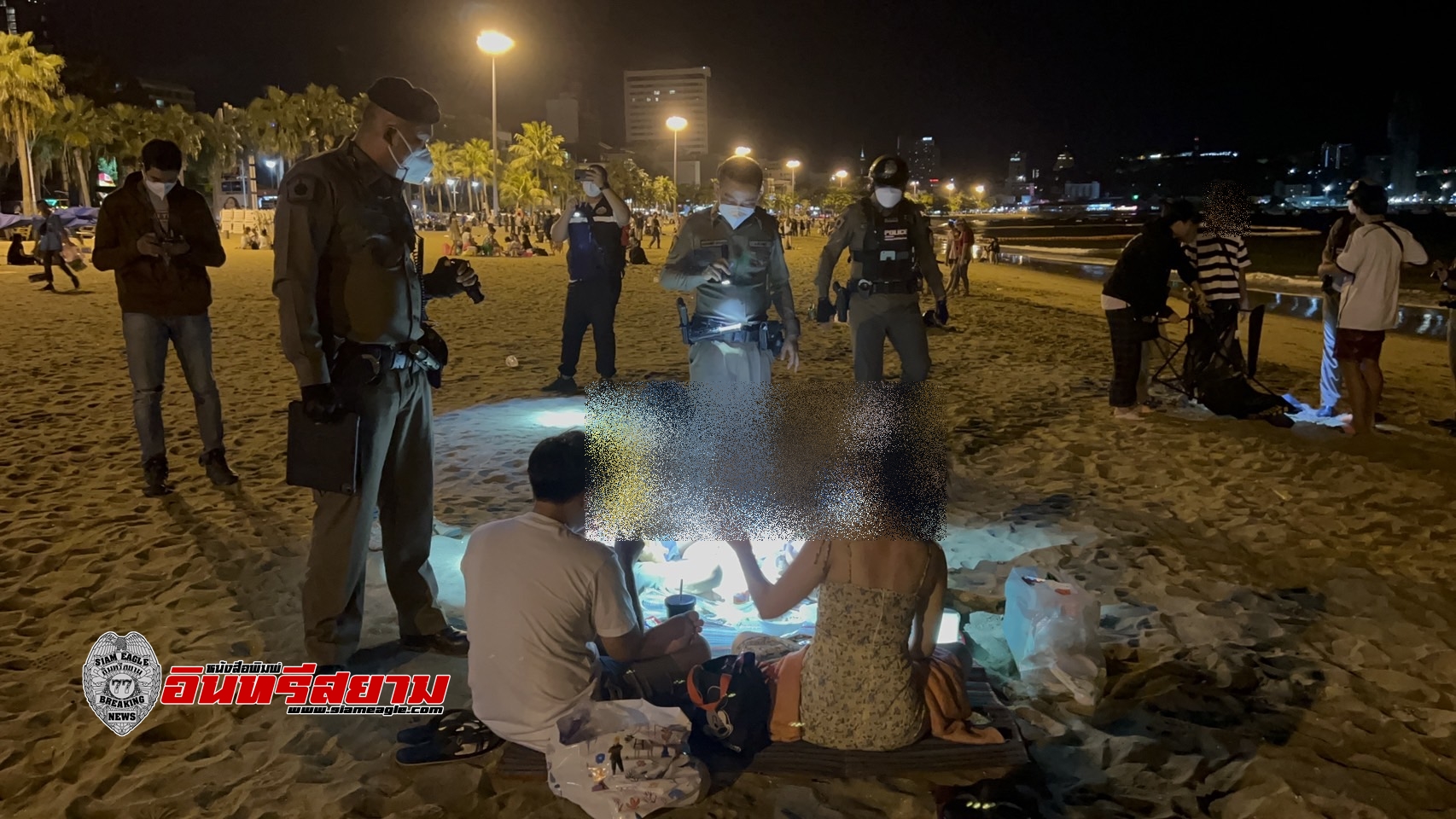 ชลบุรี-ตำรวจคุมเข้มหาดพัทยา หลังวัยรุ่นก่อเหตุรุนแรง