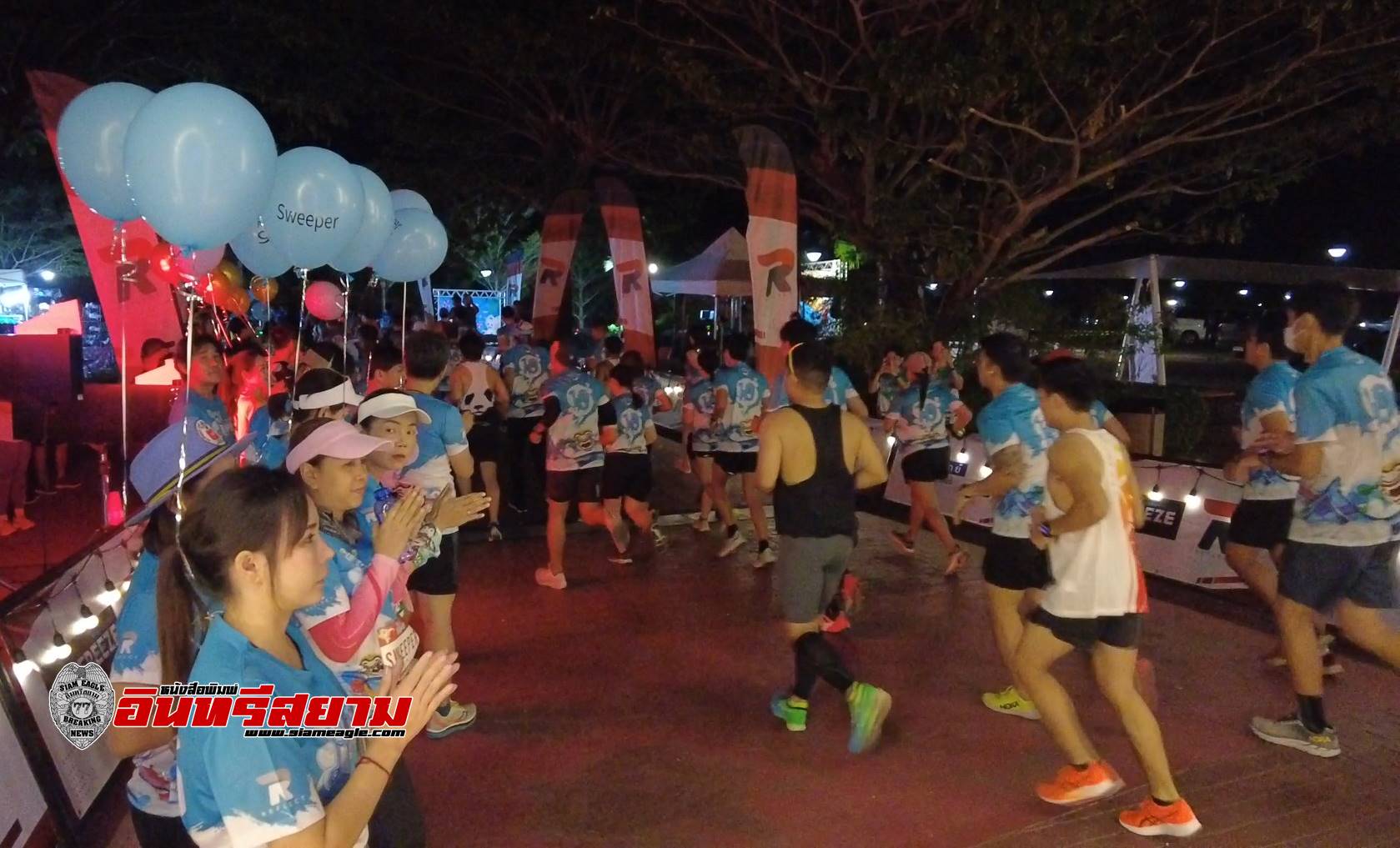 ชลบุรี-นักวิ่งและผู้รักสุขภาพกว่า 1,200 คน แห่ร่วมงานวิ่ง Ramayana Run 2023 คึกคัก