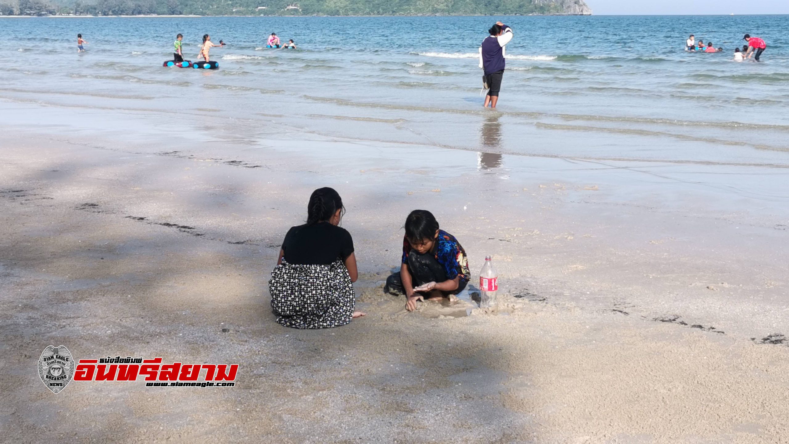 ประจวบคีรีขันธ์-ห้วงวันเด็กอ่าวมะนาวคึกคักนักท่องเที่ยวไทย-เทศล้นหลาม