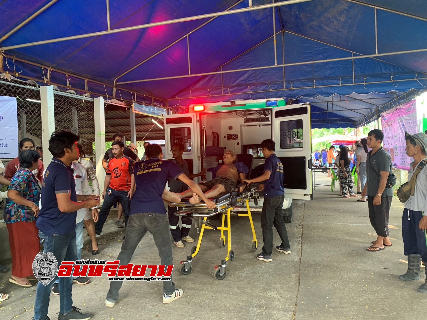 ประจวบคีรีขันธ์-เกิดภาวะ heat Stroke ผู้สูงอายุเป็นลมหลายราย ประจวบคีรีขันธ์-เกิดภาวะ heat Stroke ผู้สูงอายุเป็นลมหลายราย