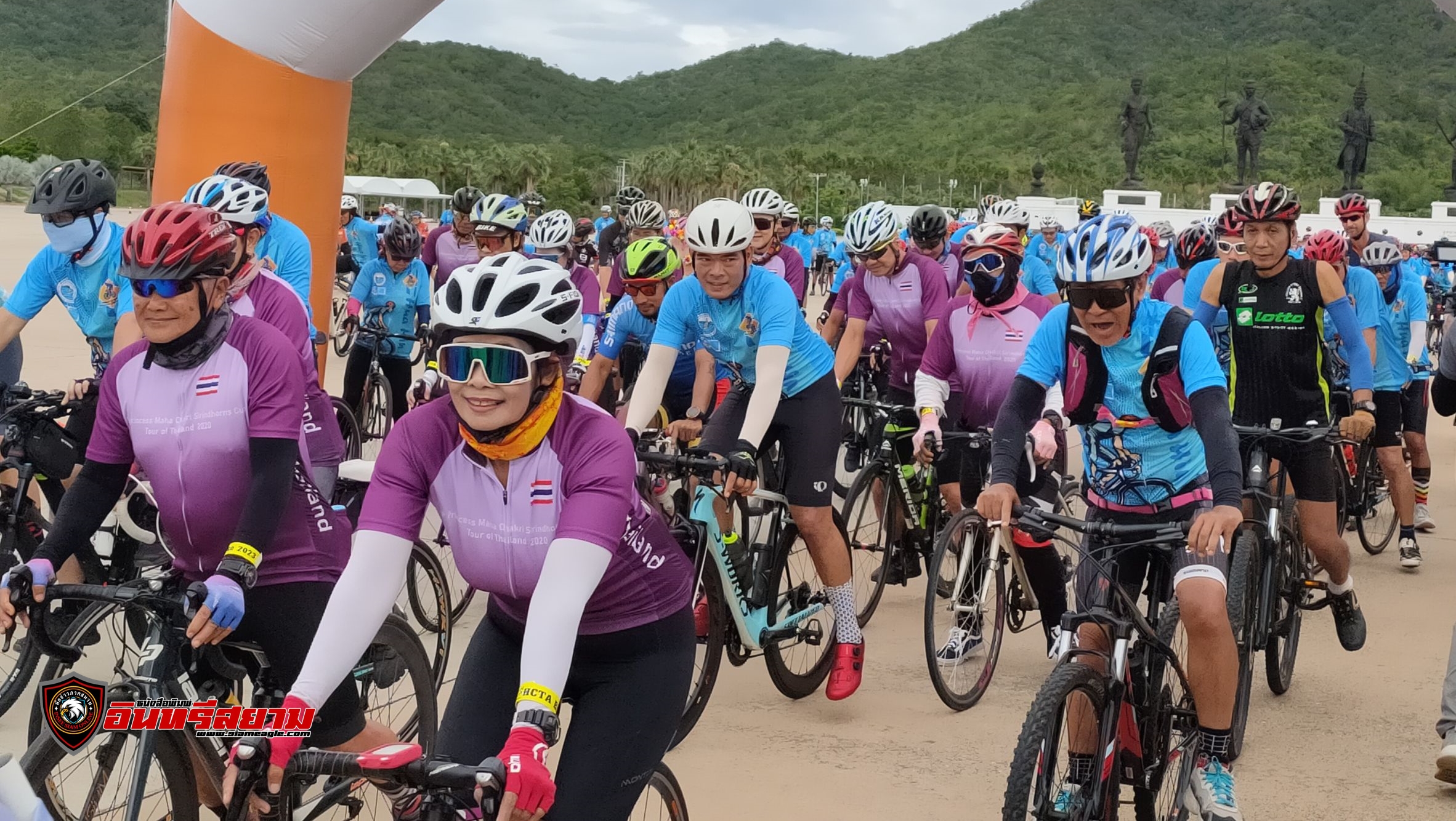 ประจวบคีรีขันธ์-เปิดโครงการ”ปั่นท่องเที่ยว วิถี กินลมชมธรรมชาติ ประวัติศาสตร์ ท่าเสด็จค่ายธนะรัชต์”เมืองปราณบุรี ประจวบคีรีขันธ์-เปิดโครงการ”ปั่นท่องเที่ยว วิถี กินลมชมธรรมชาติ ประวัติศาสตร์ ท่าเสด็จค่ายธนะรัชต์”เมืองปราณบุรี
