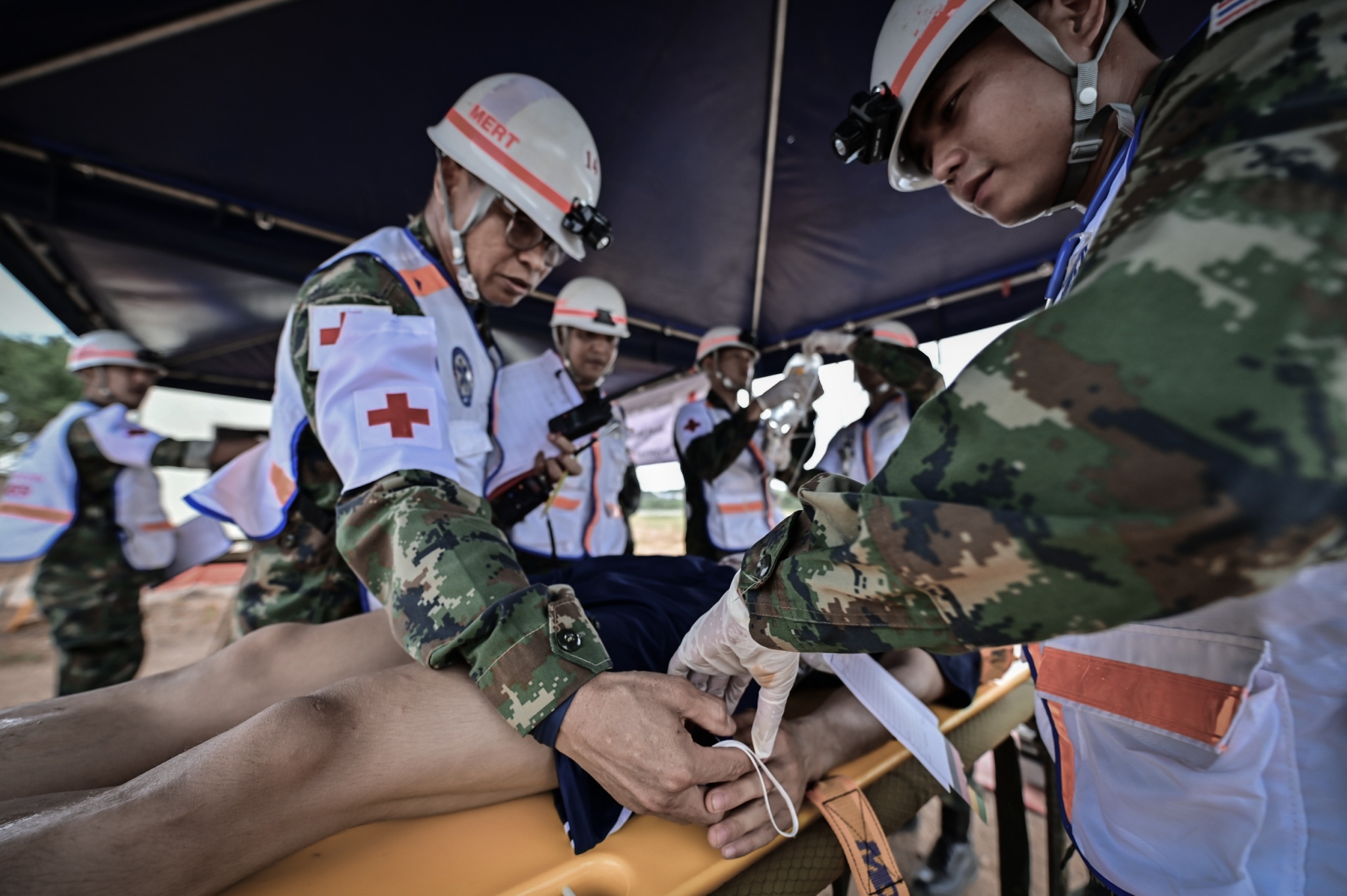 ชลบุรี-แพทย์ทหารเรือ ร่วมฝึกผสม กองทัพเรือไทย-จีน ระหัส BLUE STRIKE 2023
