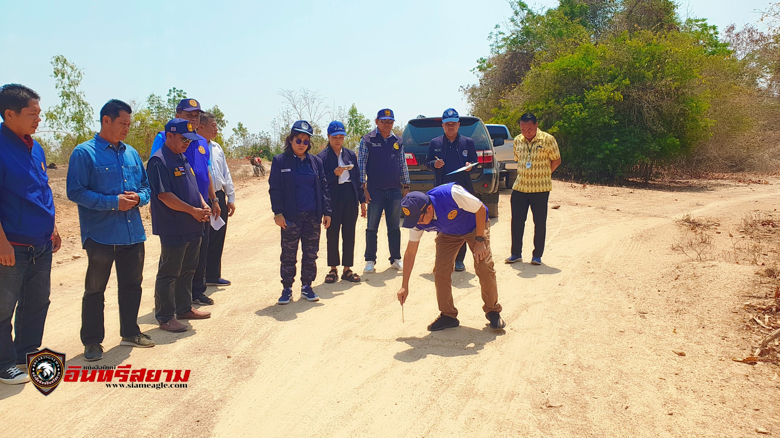เพชรบุรี-ป.ป.ท.นำทีมลงพื้นที่ตรวจสอบพื้นที่ป่าไม้กว่า 2,000 ไร่